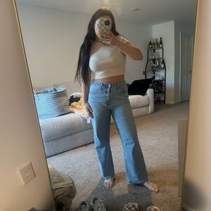 just black denim light wash jeans